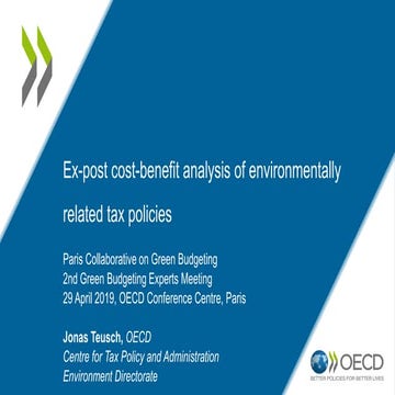 Calculating the environmental impacts of public action -- Nils Axel Braathen,...