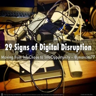 29 warning signs of digital disruption