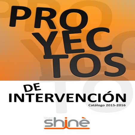 Dossier de Proyectos de Grupo Shinè