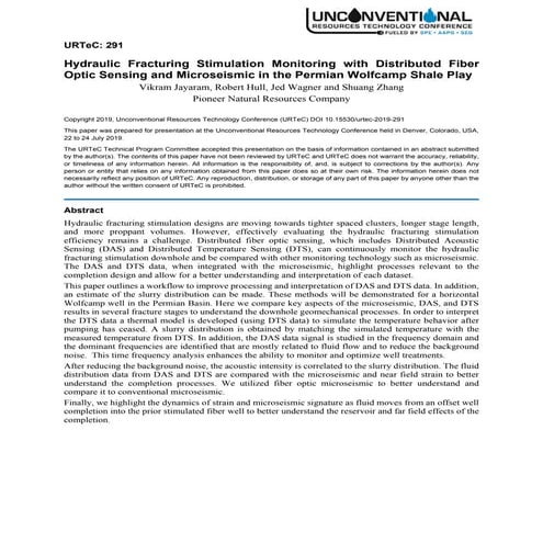 Hydraulic Fracturing Stimulation Monitoring with Distributed Fiber Optic Sensing and Microseismic in the Permian Wolfcamp Shale Play