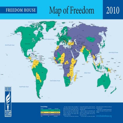Map of Freedom 2010