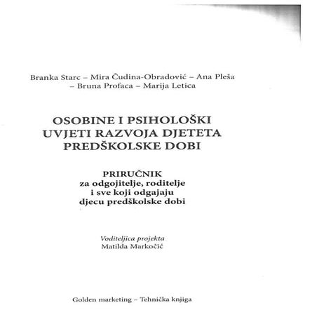 osobine-i-psihološki-uvjeti-razvoja-djeteta-predškolske-dobi