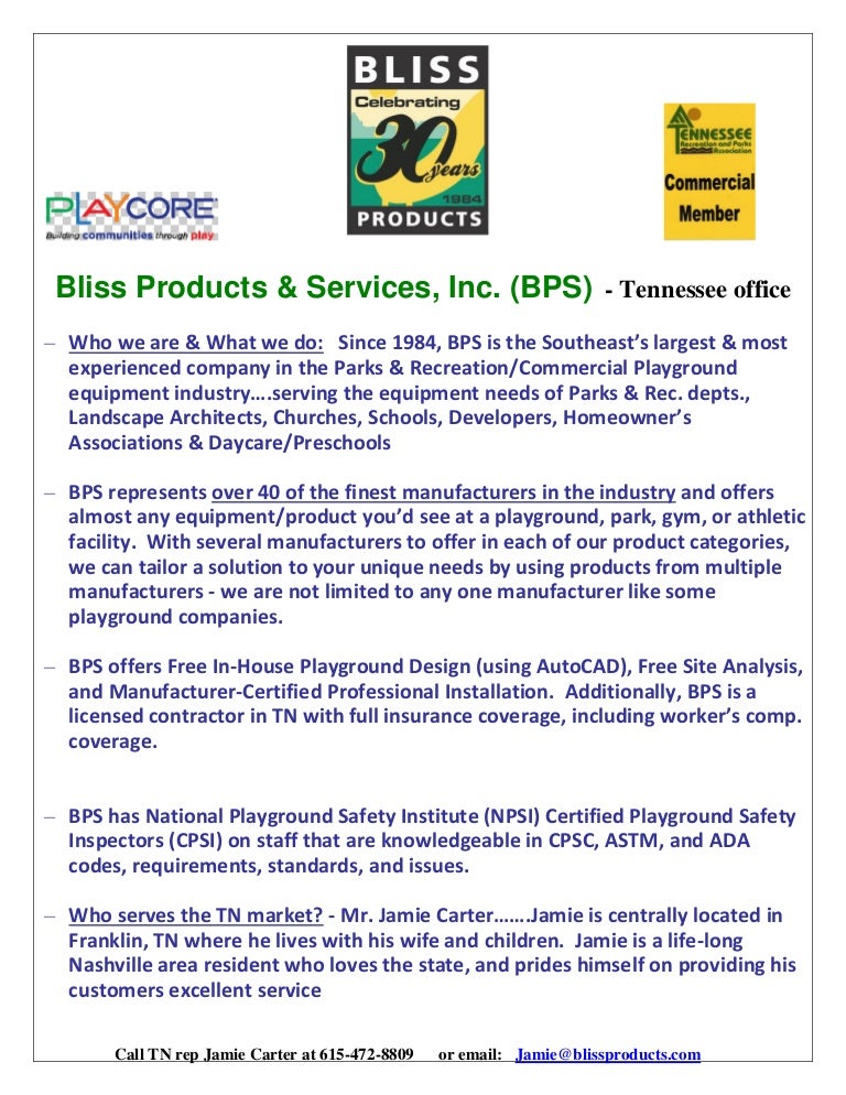 Bliss Products & Services What we do