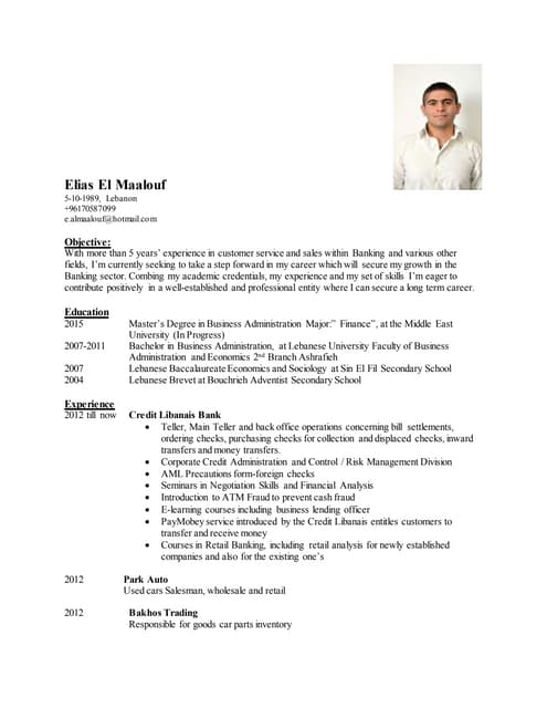 Elias El Maalouf