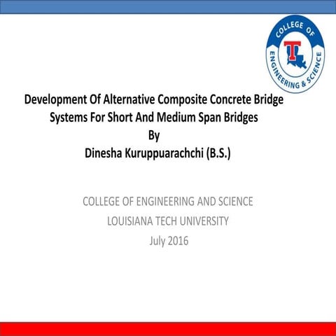Project 1- Masters thesis - Bridge systems