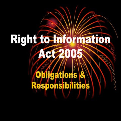 Right to Information Act