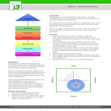 i3 Profile | PDF
