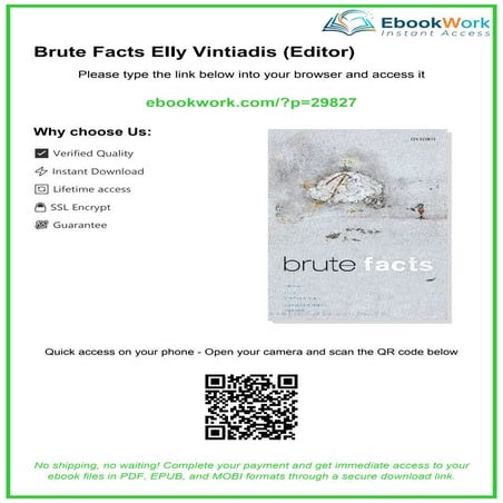 Brute Facts: Exploring Metaphysics, Consciousness, and Emergence | PDF