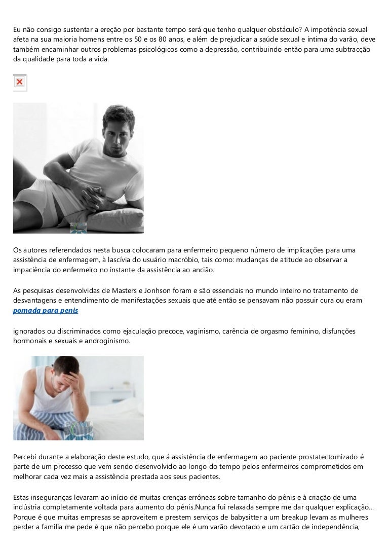 deteriorarea erecției înainte de ejaculare penis pitic