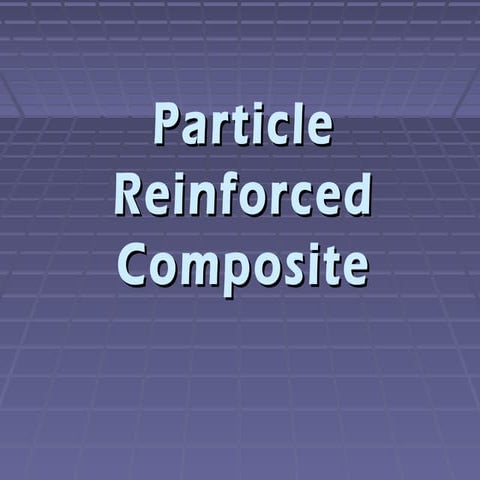29835305 particle-reinforce-composite