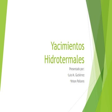 Hidrotermalismo