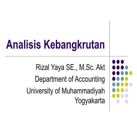 analisis laporan keuangan analisis kebangkrutan.ppt