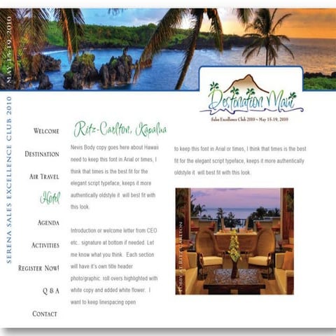 Serena Excellence Club Registration Website