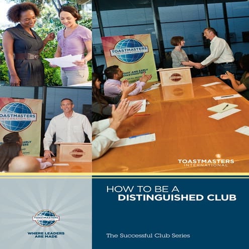 How to be a Distinguished Club (PDF)
