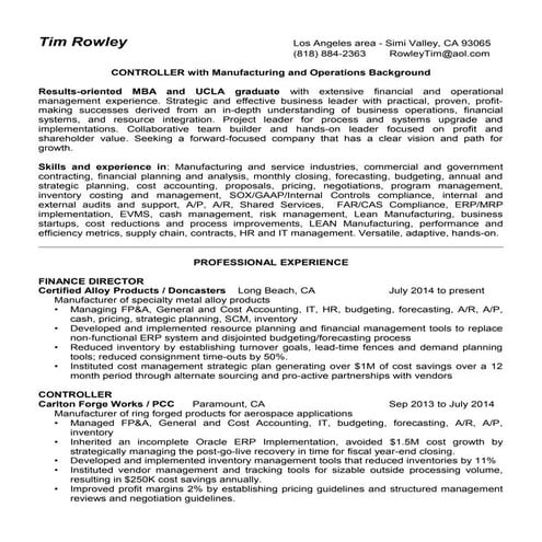 TimRowleyResume
