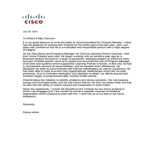 Letter of reference for randy | DOCX