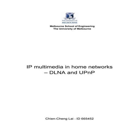 UPnP and DLNA in the home network v2