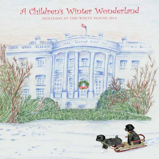 White House Holiday Tour Book - 2014