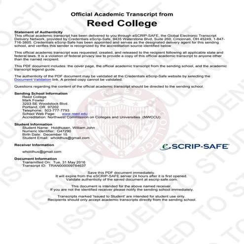 Tangela Boyd Transcript | PDF