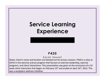 Client Presentation - LinkedIn