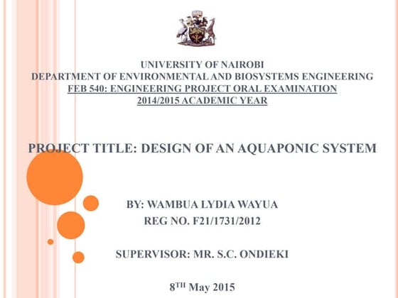 Water resource engineering project list | PDF