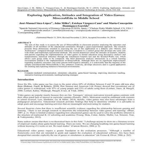 Exploring application attitudes and integration of video games