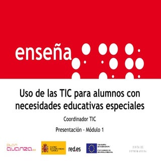 Uso de las TIC para alumnos con Nec...