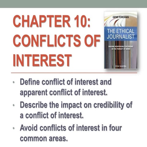 Chapter 10 - Conflicts of Interest - JNL-2105 - Professor Linda Austin - Nati...