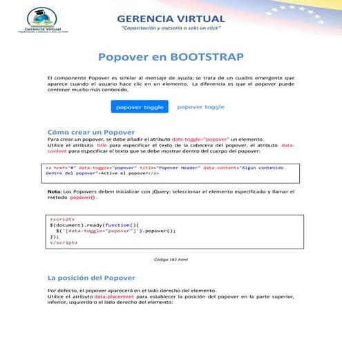 ventana modal en bootstrap | PDF