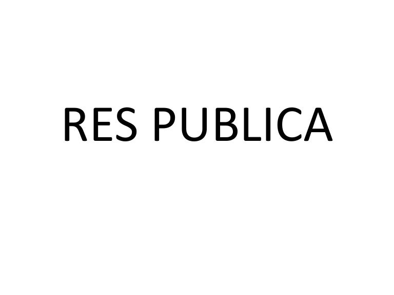 res publica