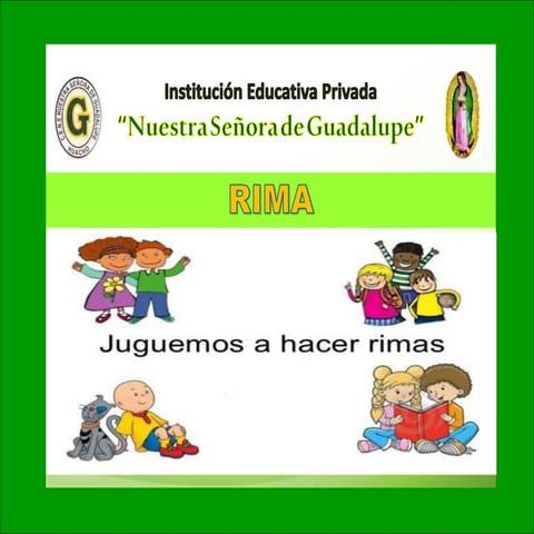 43 razonamiento rimas | PPTX