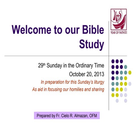 29th sunday c | PPT | Judaism | Religion & Spirituality