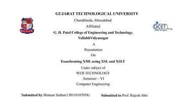 transforming xml using xsl and xslt