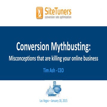 Conversion Mythbusting
