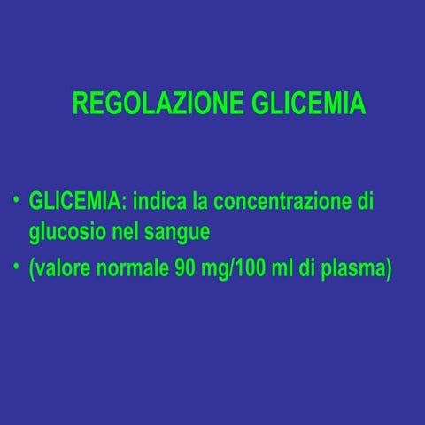 Glicemia