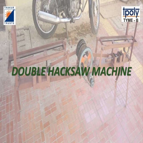 DOUBLE HEX SAW MACHINE final