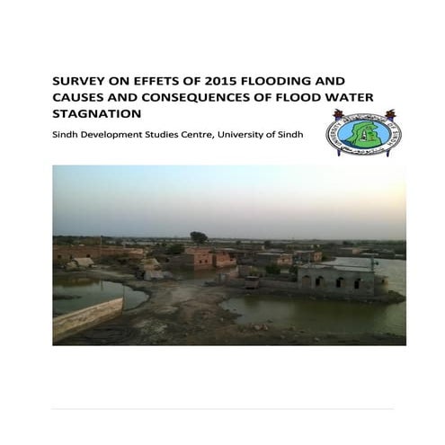 Socio-economic effect and consequences of flood 2015 Pdf