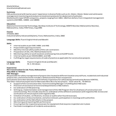 GS Profile Presentation(Jacobs) | PPTX