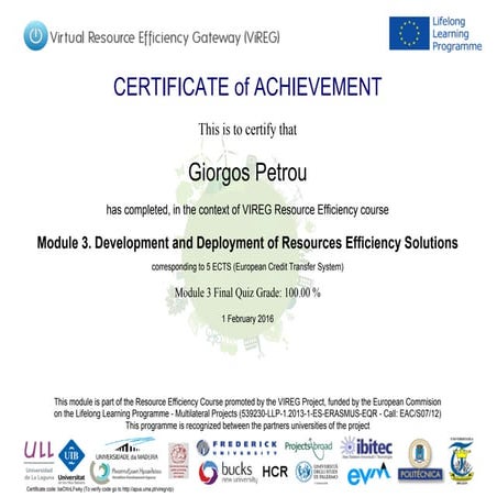 Mod1 IRE_Module 1 Certificate | PDF