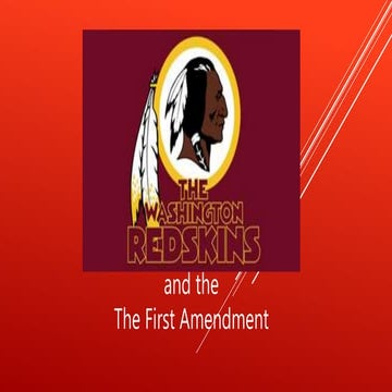 Redskin_1st Amendment_Presentation