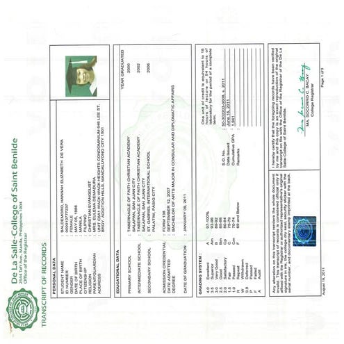 Transcript of Records_Hannah | PDF