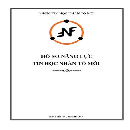 Giới Thiệu Nhóm Tin Học Nhân Tố Mới