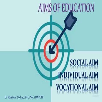 Aims of education