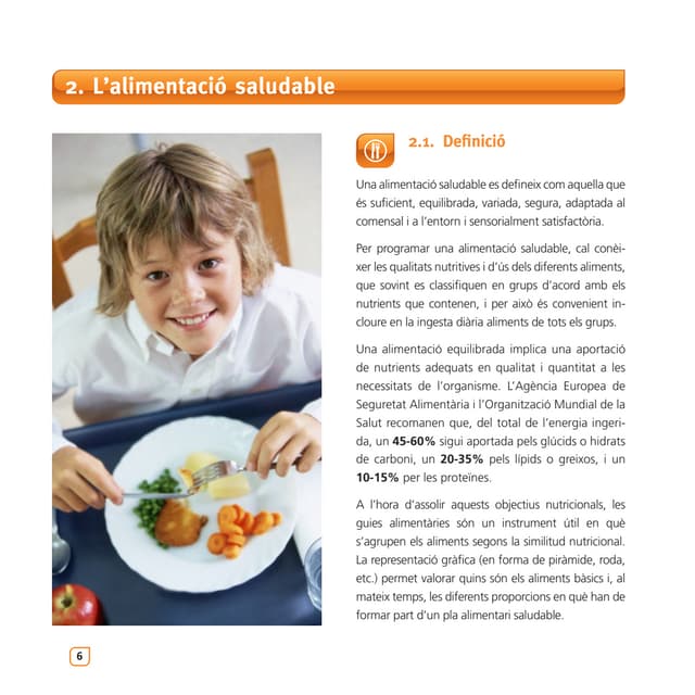 2 - Alimentació saludable
