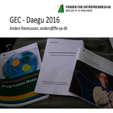 GEC+ 2016: Anders Rasmussen