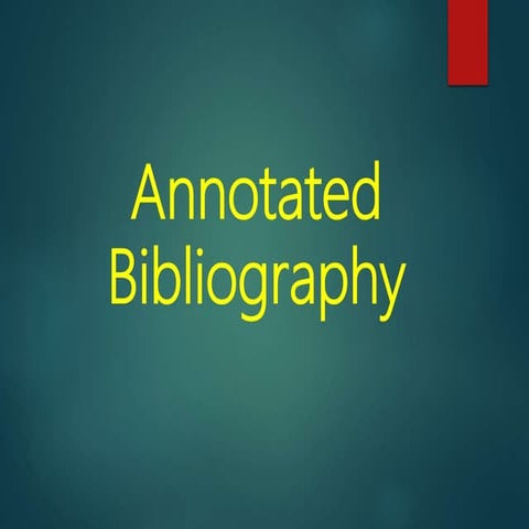 2 Annotated bibliography bb 2