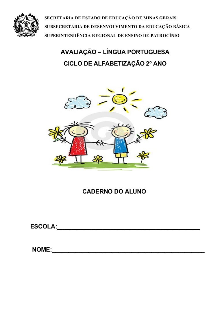 2º ano língua portuguesa - caderno do aluno