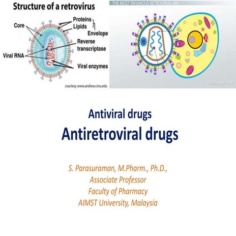 Antiretroviral drugs