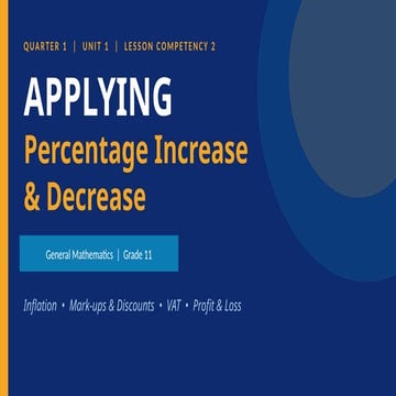 Comprehensive Guide to Percentage Increase, Inflation, VAT, and Profit ...
