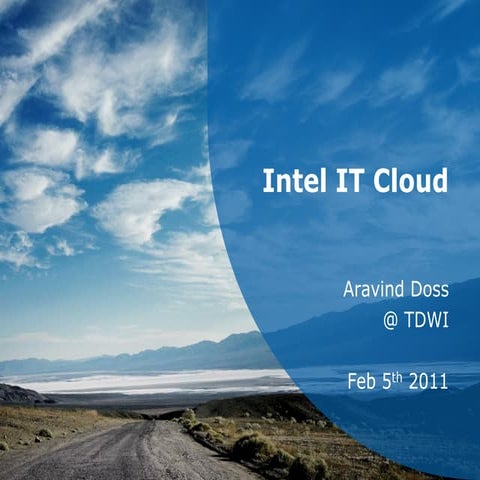 Intel IT Cloud Strategy